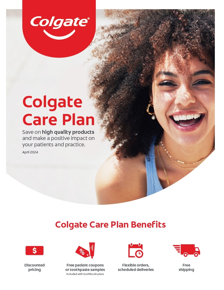 Colgate Care plan benefits
